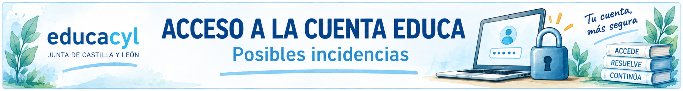 Acceso a la cuenta EDUCA